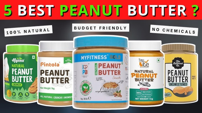 Top 5 Best Peanut Butter in India – Healthy & Tasty Choices.