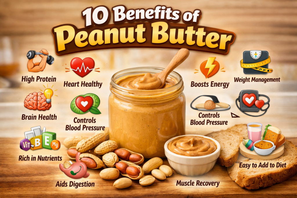 10 Benefits of Peanut Butter